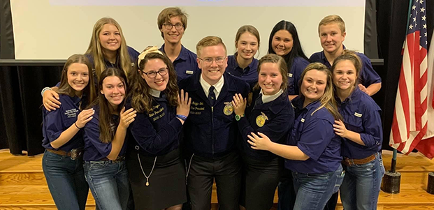 Texas Ffa News State Officers Reflect On 2021 2022 Chapter Visits 8032